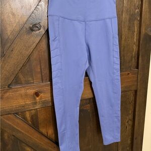 Zella Blue Crop Active Leggings